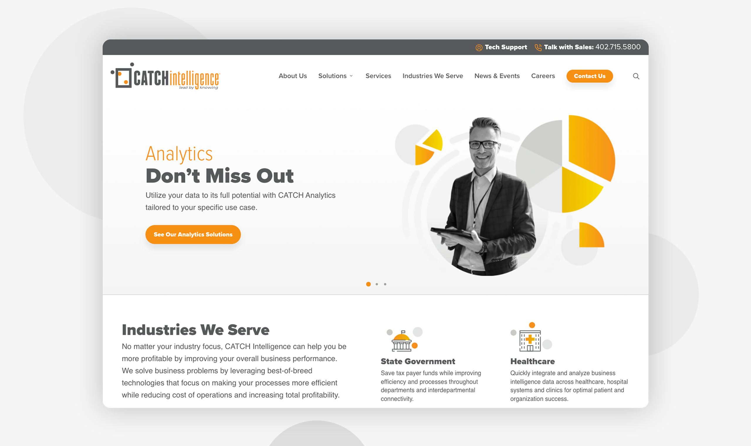 CATCH Intelligence Home Page