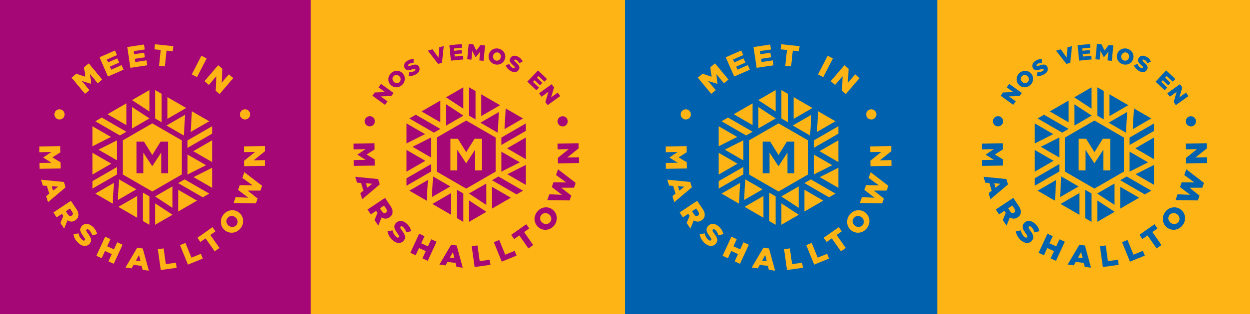 Meet in Marshalltown - Badge Colorways