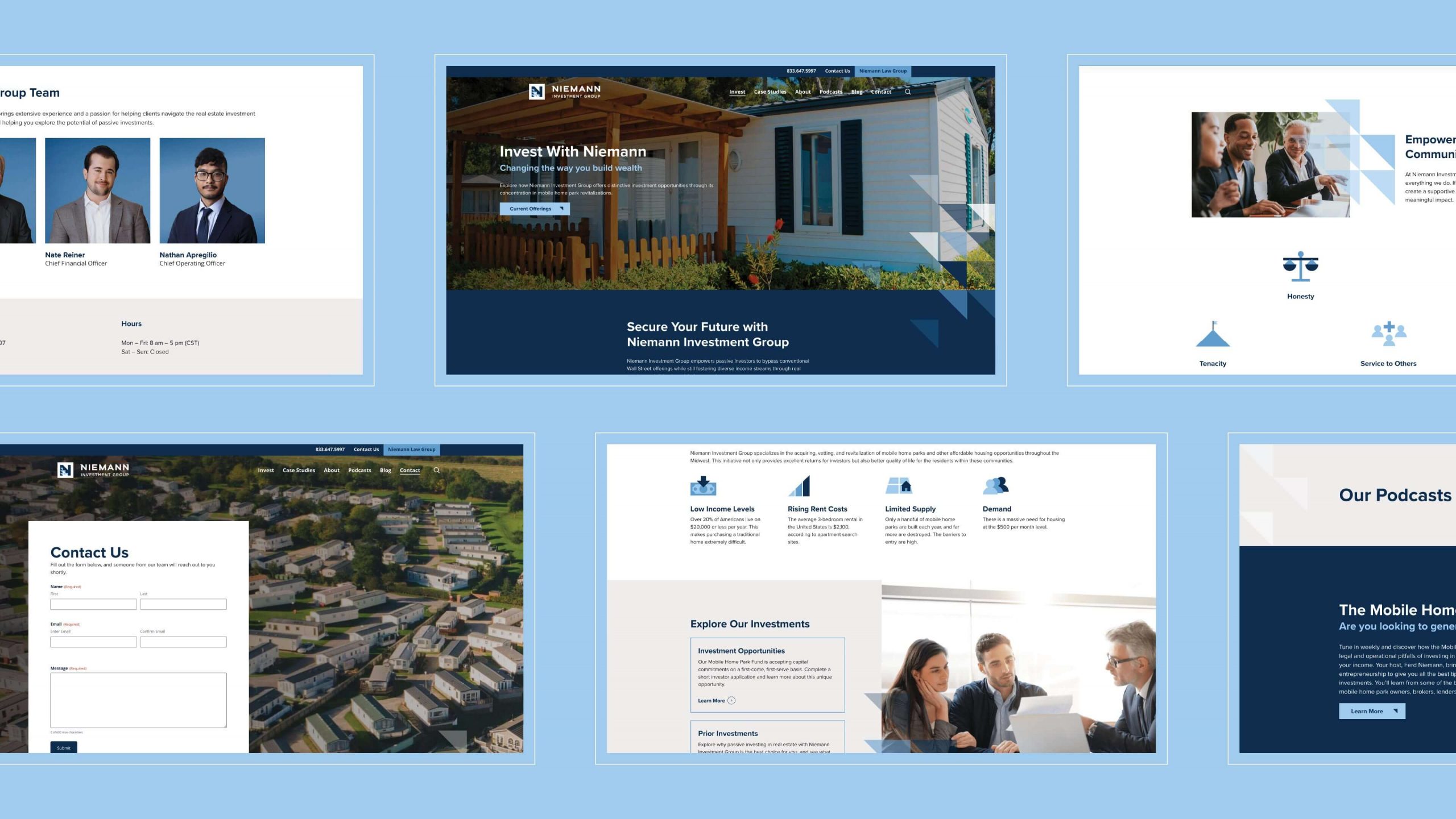 Niemann Investment Group interior pages