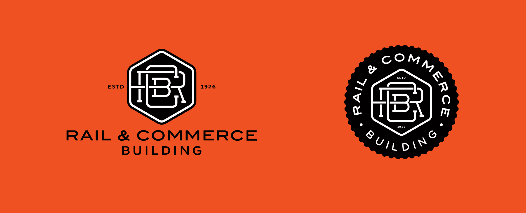 Rail and Commerce Building Logo