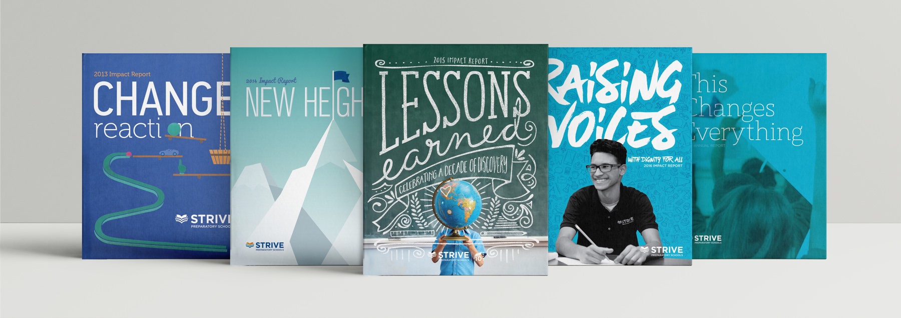 Strive Preparatory Schools Annual Report Covers