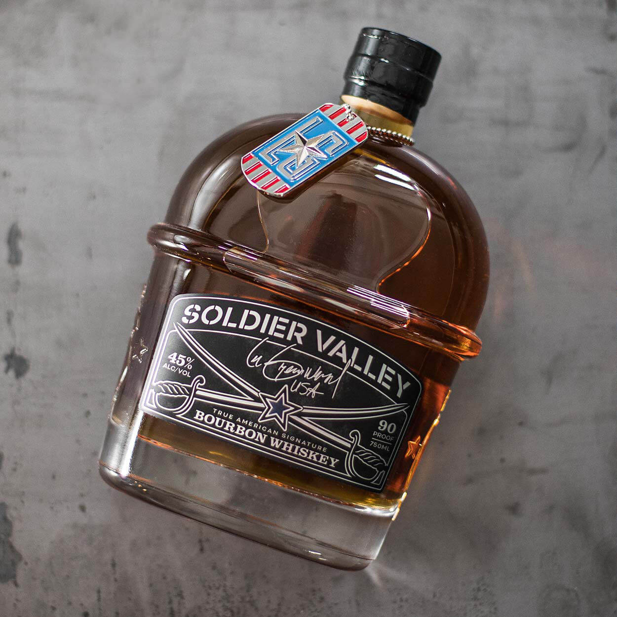 Soldier Valley Spirits bottle