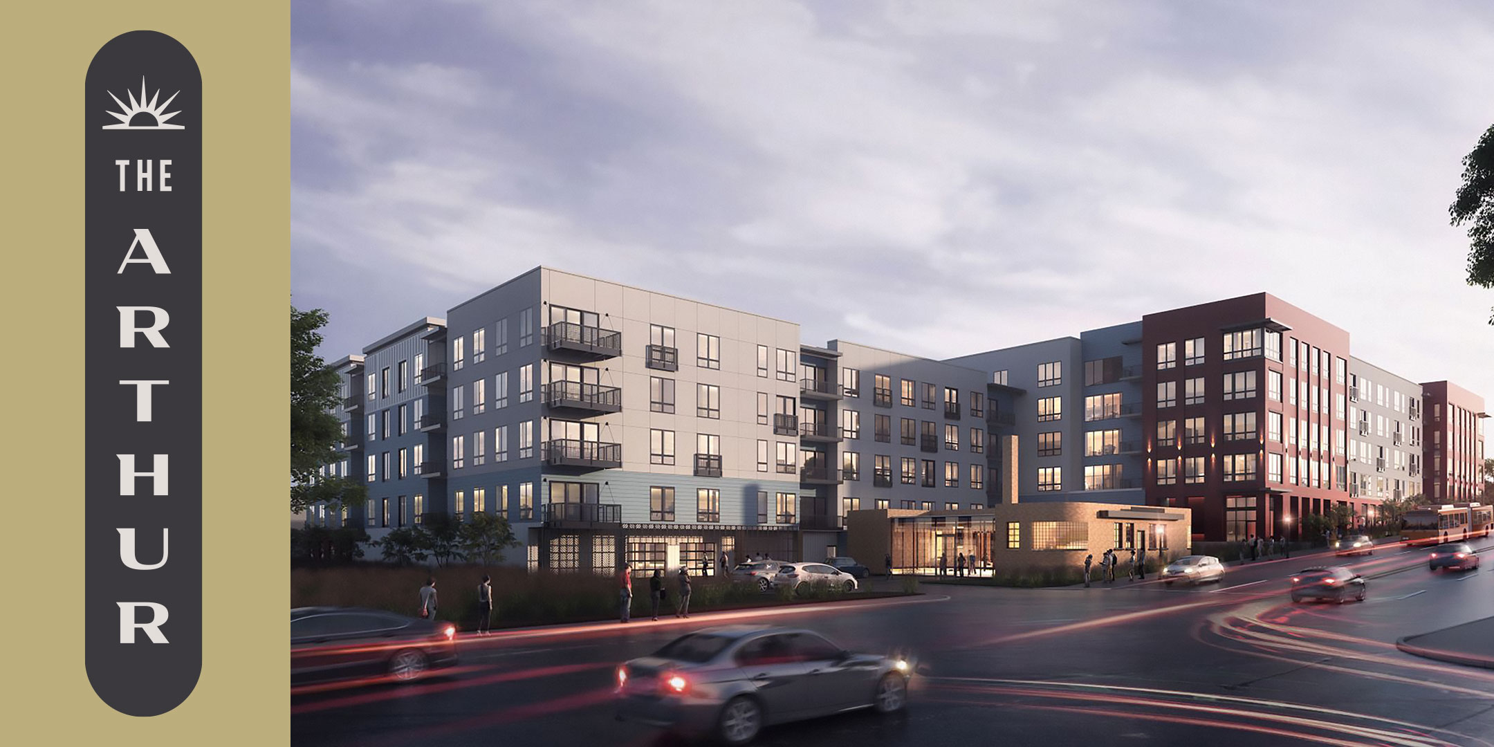 The Arthur Apartments Proposed Exterior Signage