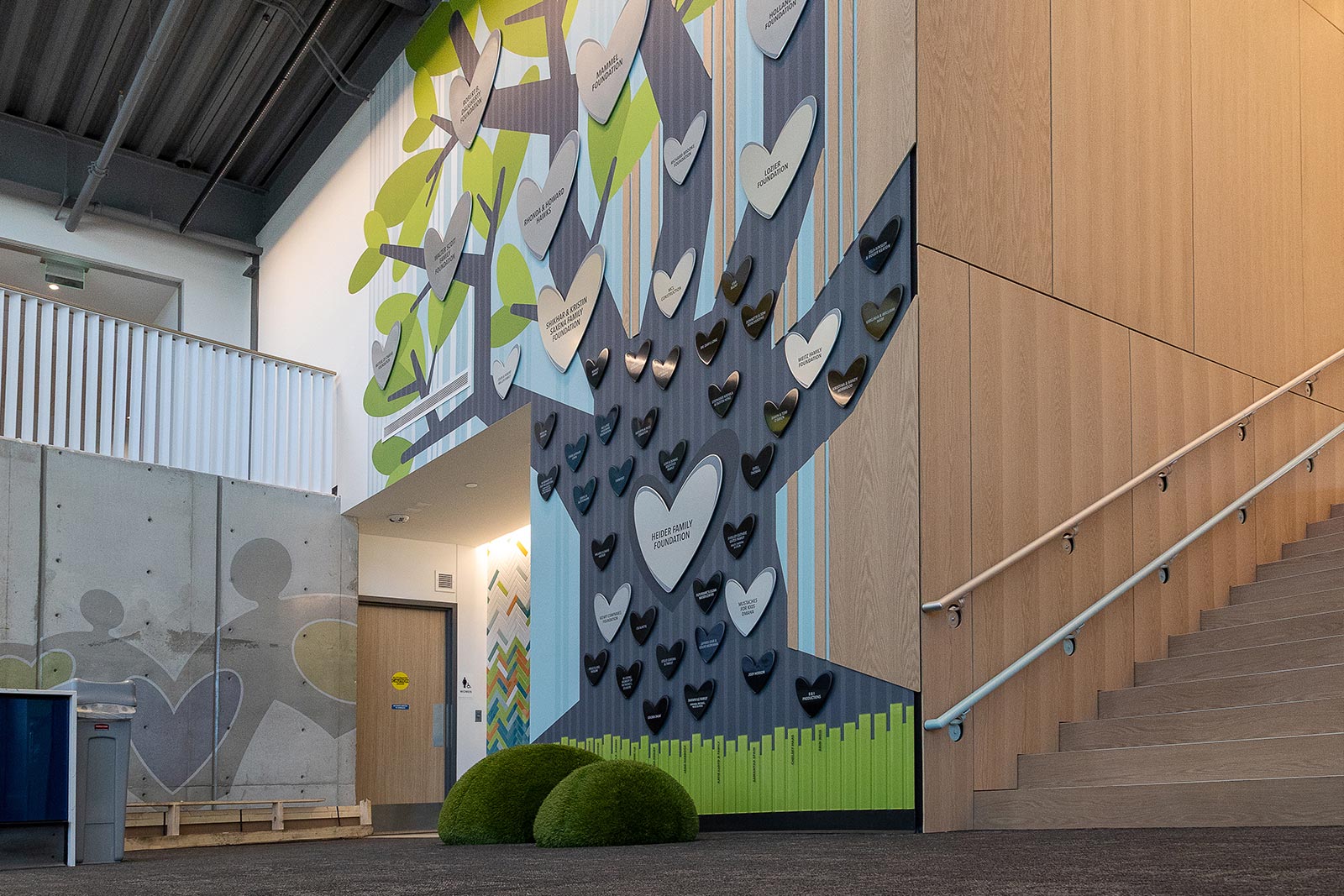 Child Saving Institute Donor Wall