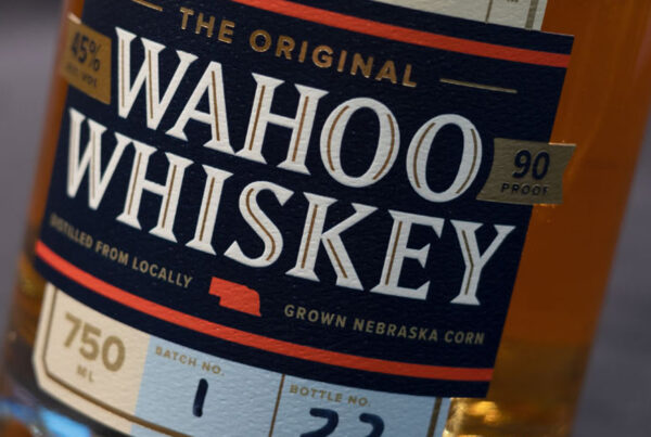 Wahoo Whiskey Label