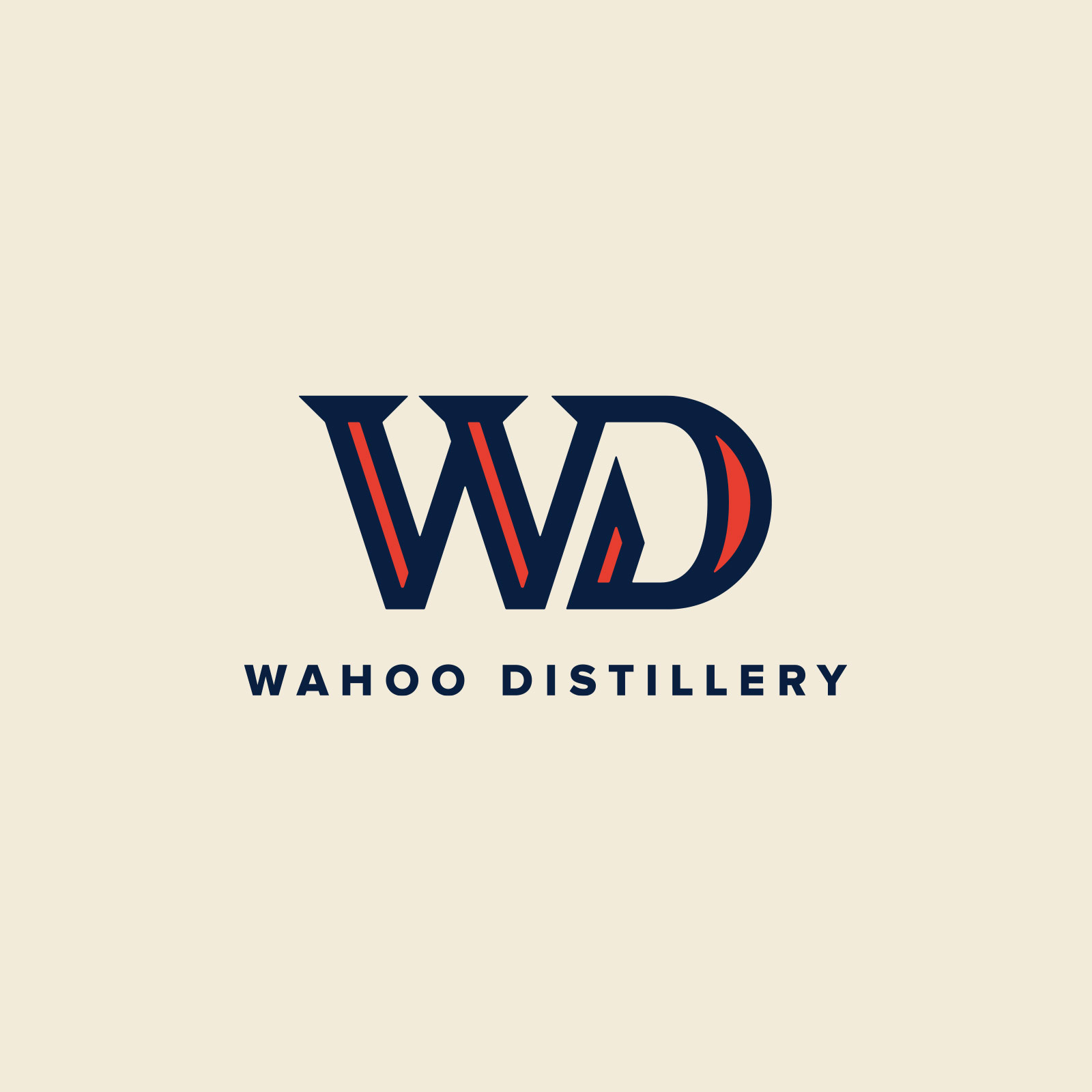 wahoo distillery packaging